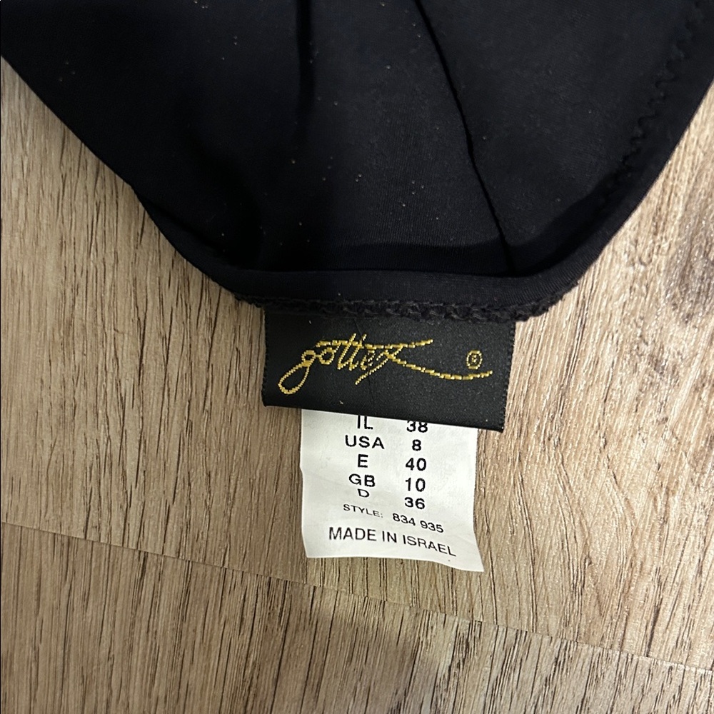 Gottex Black Women's Bikini Bottom Size 8 - Picture 3 of 4